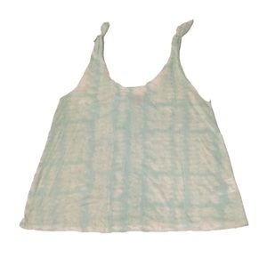 Vintage Urban outfitters baby blue abstract tie